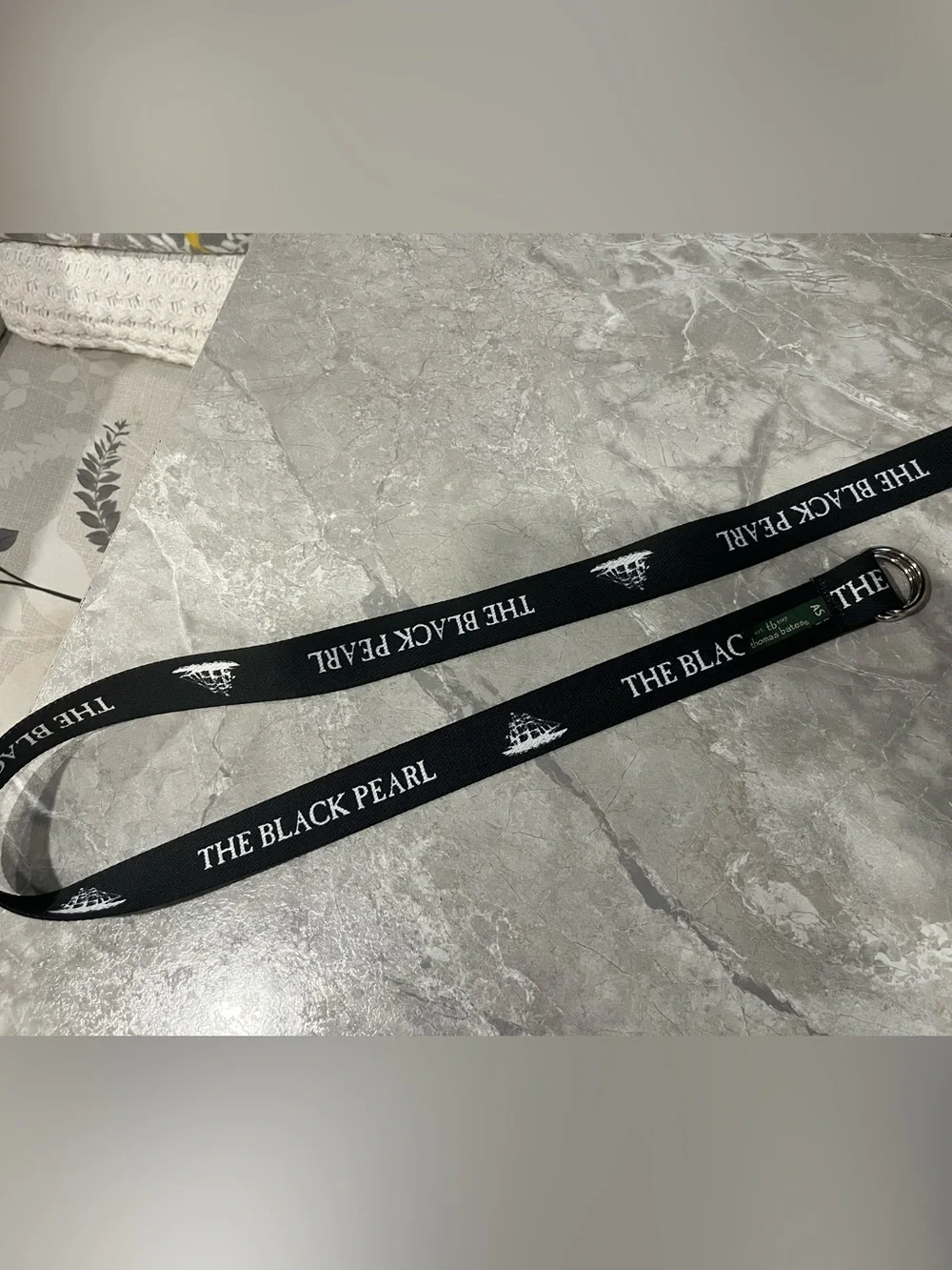 Thomas Bates “ The Black Pearl” Belt
